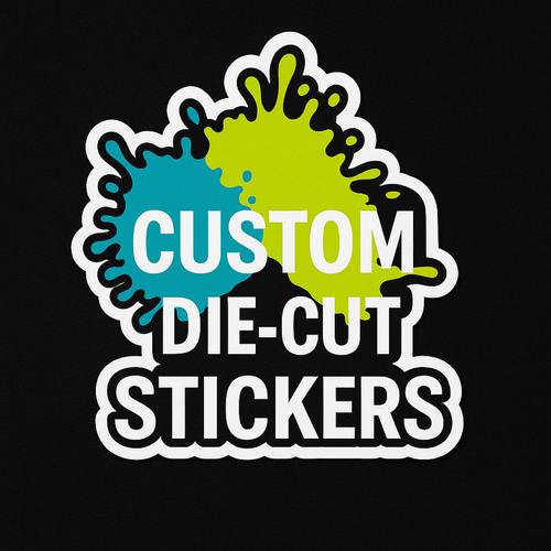 Custom Die-Cut Vinyl Stickers