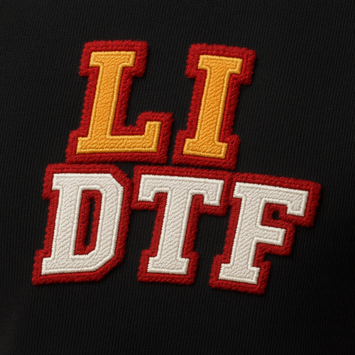 🪡 Fauxbroidery (Embroidery-Style) DTF Transfers